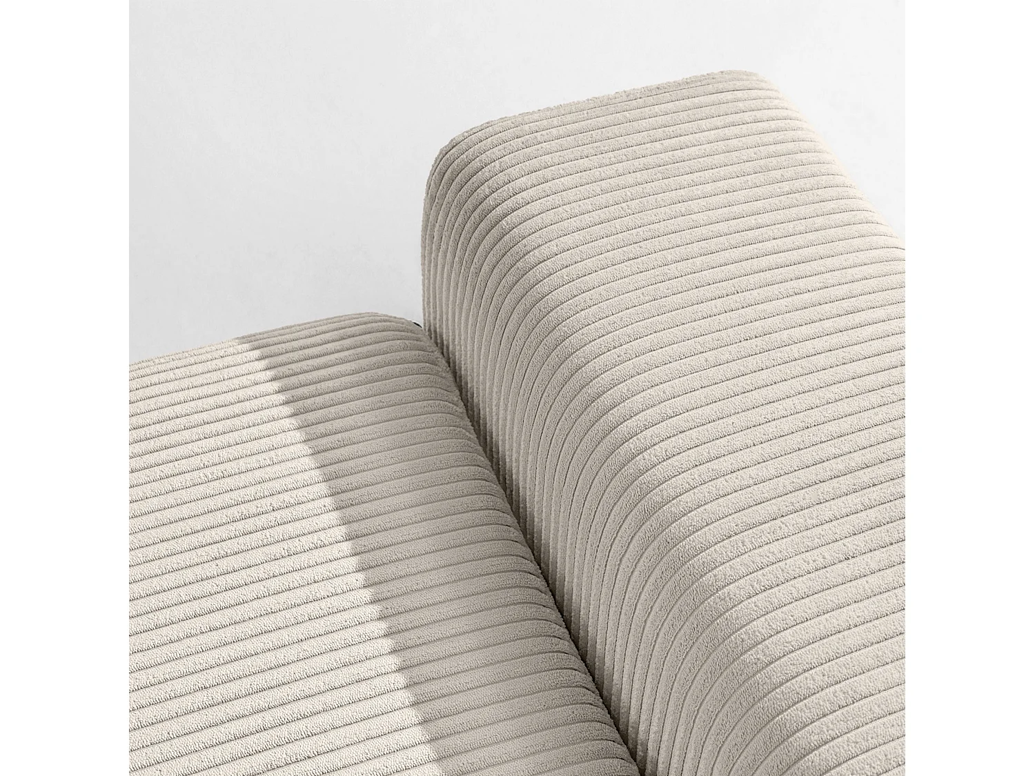 Sofa MOLLIS - 3-Sitzer - Ecru