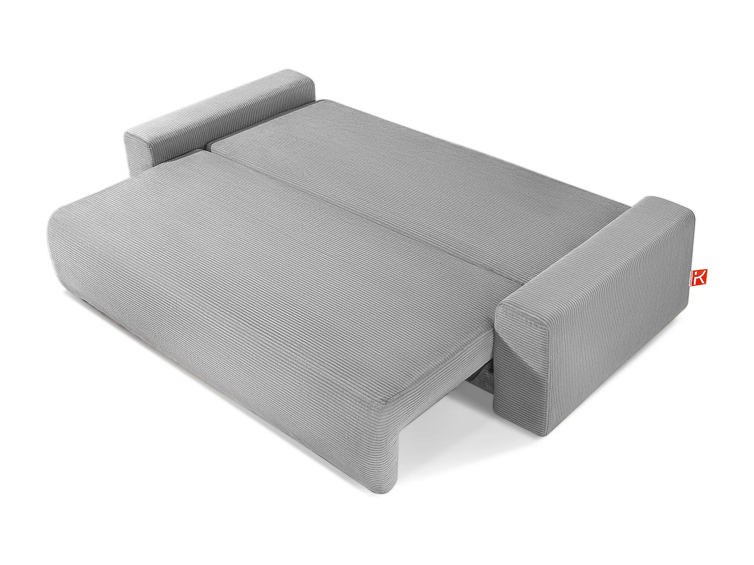 Sofa MOLLIS - 3-Sitzer - Hellgrau