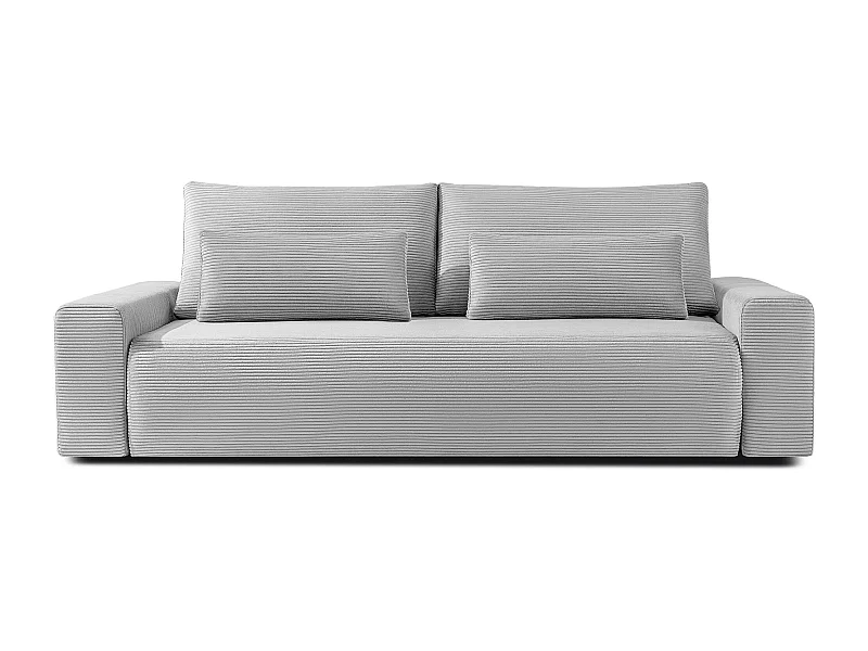 Sofa MOLLIS - 3-Sitzer - Hellgrau