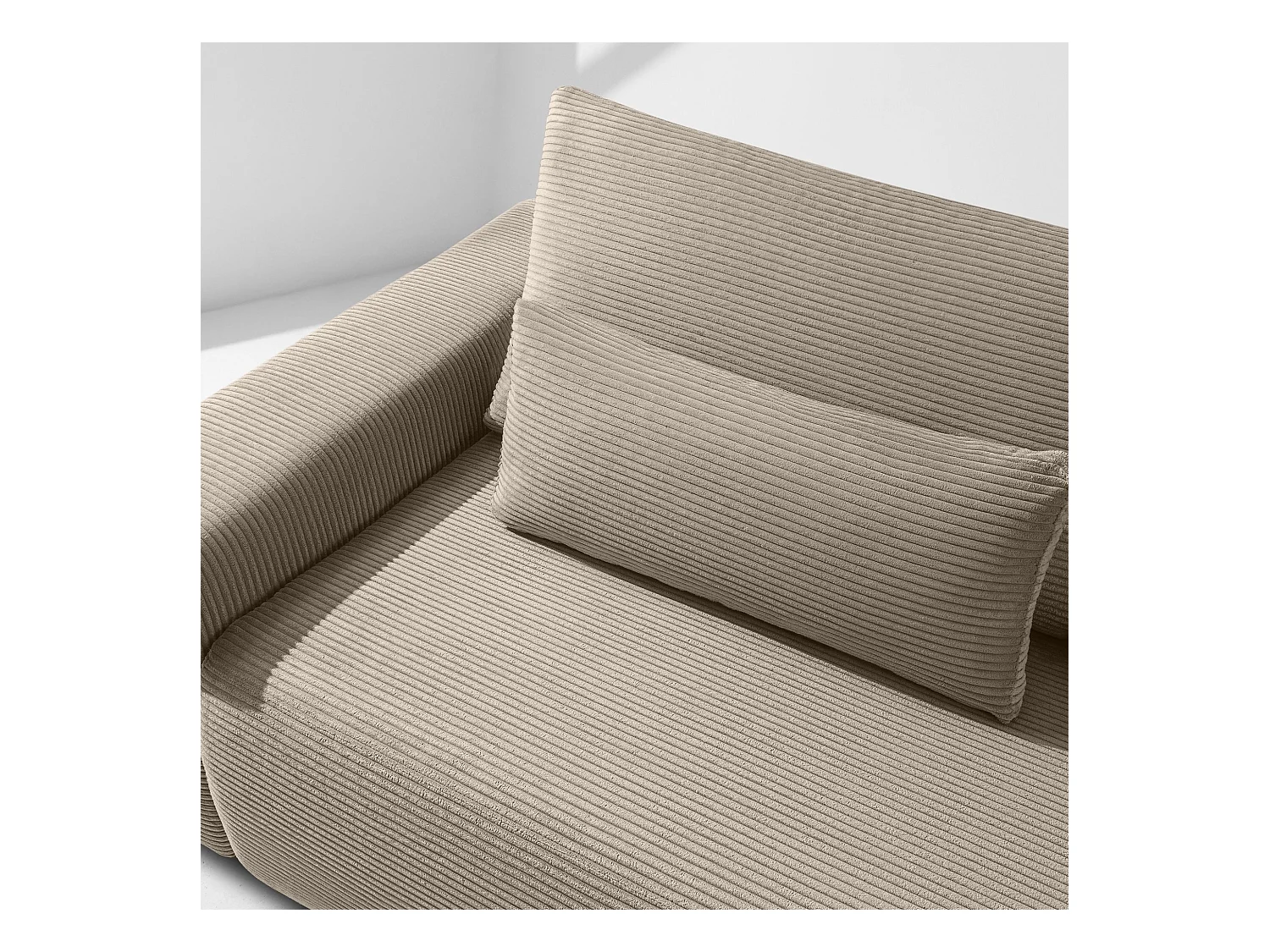 Sofa MOLLIS - 3-Sitzer - Beige