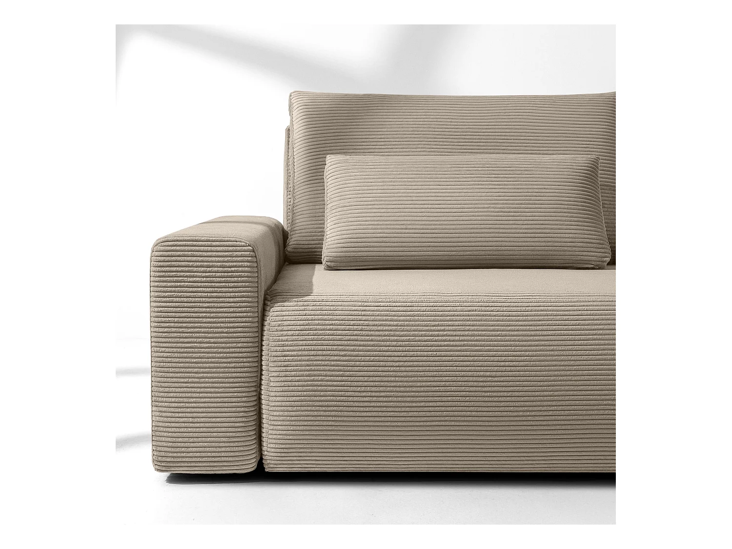 Sofa MOLLIS - 3-Sitzer - Beige