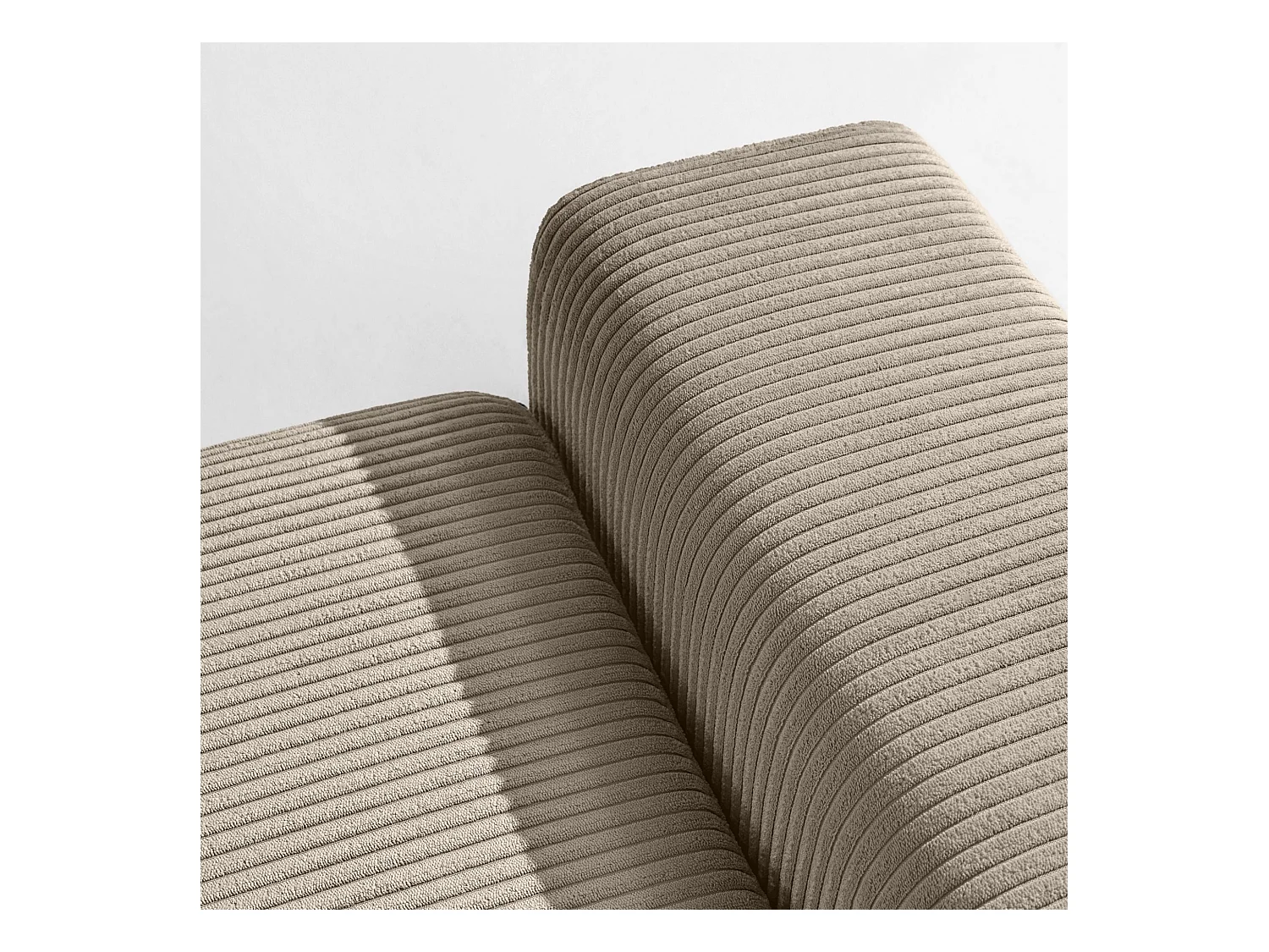 Sofa MOLLIS - 3-Sitzer - Beige