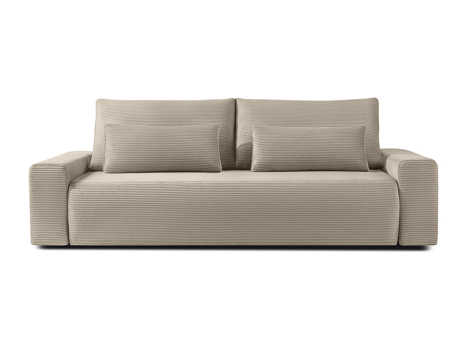 Sofa MOLLIS - 3-Sitzer - Beige