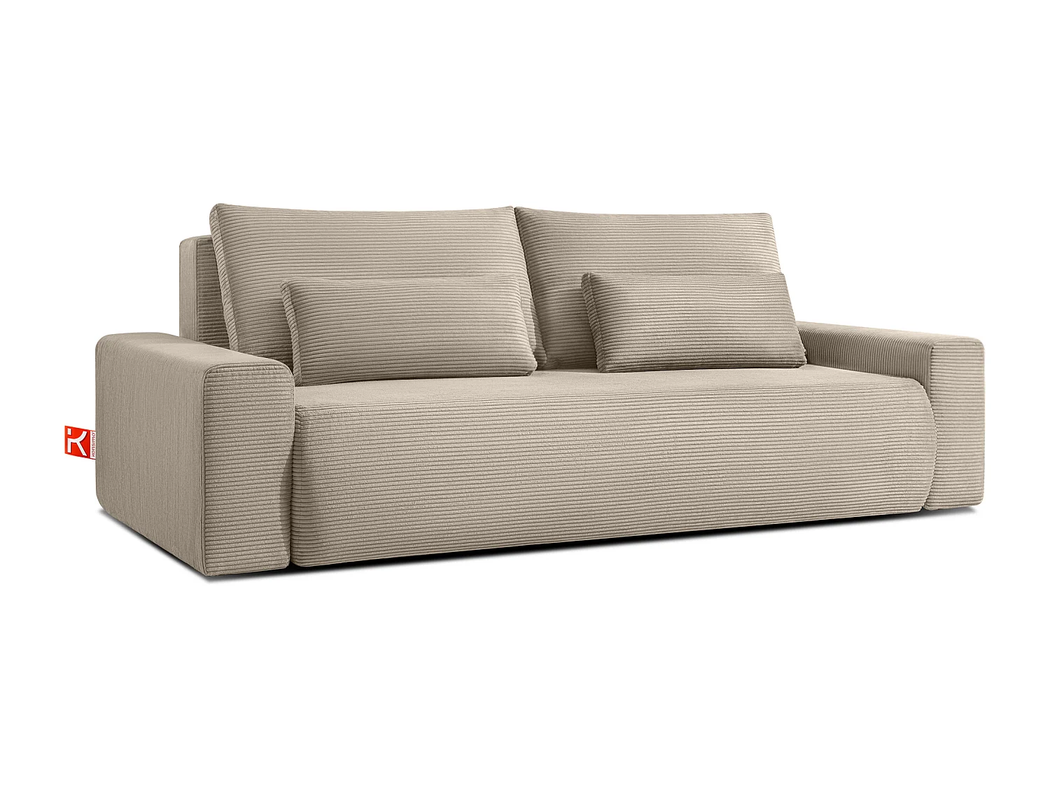 Sofa MOLLIS - 3-Sitzer - Beige