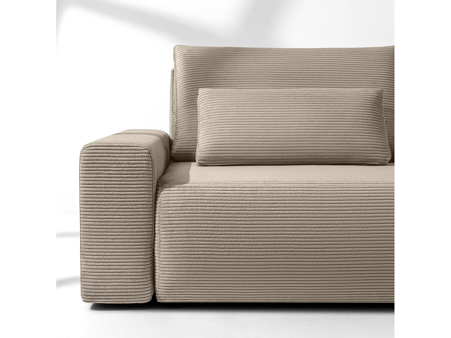 Sofa MOLLIS - 3-Sitzer - Beige