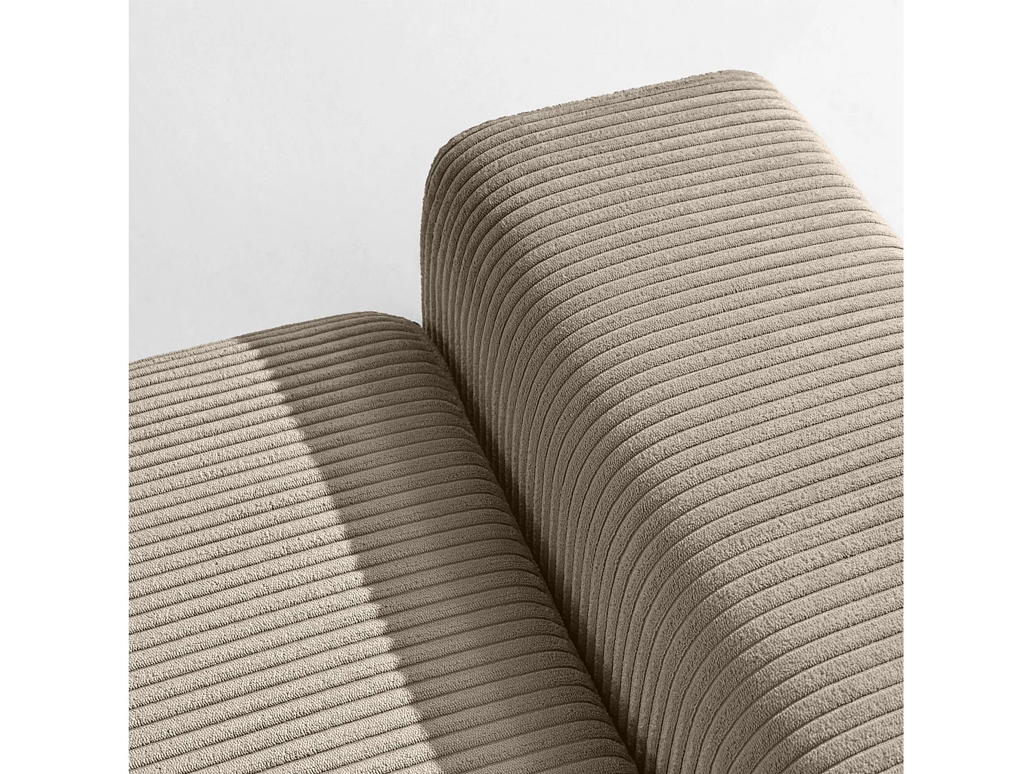 Sofa MOLLIS - 3-Sitzer - Beige