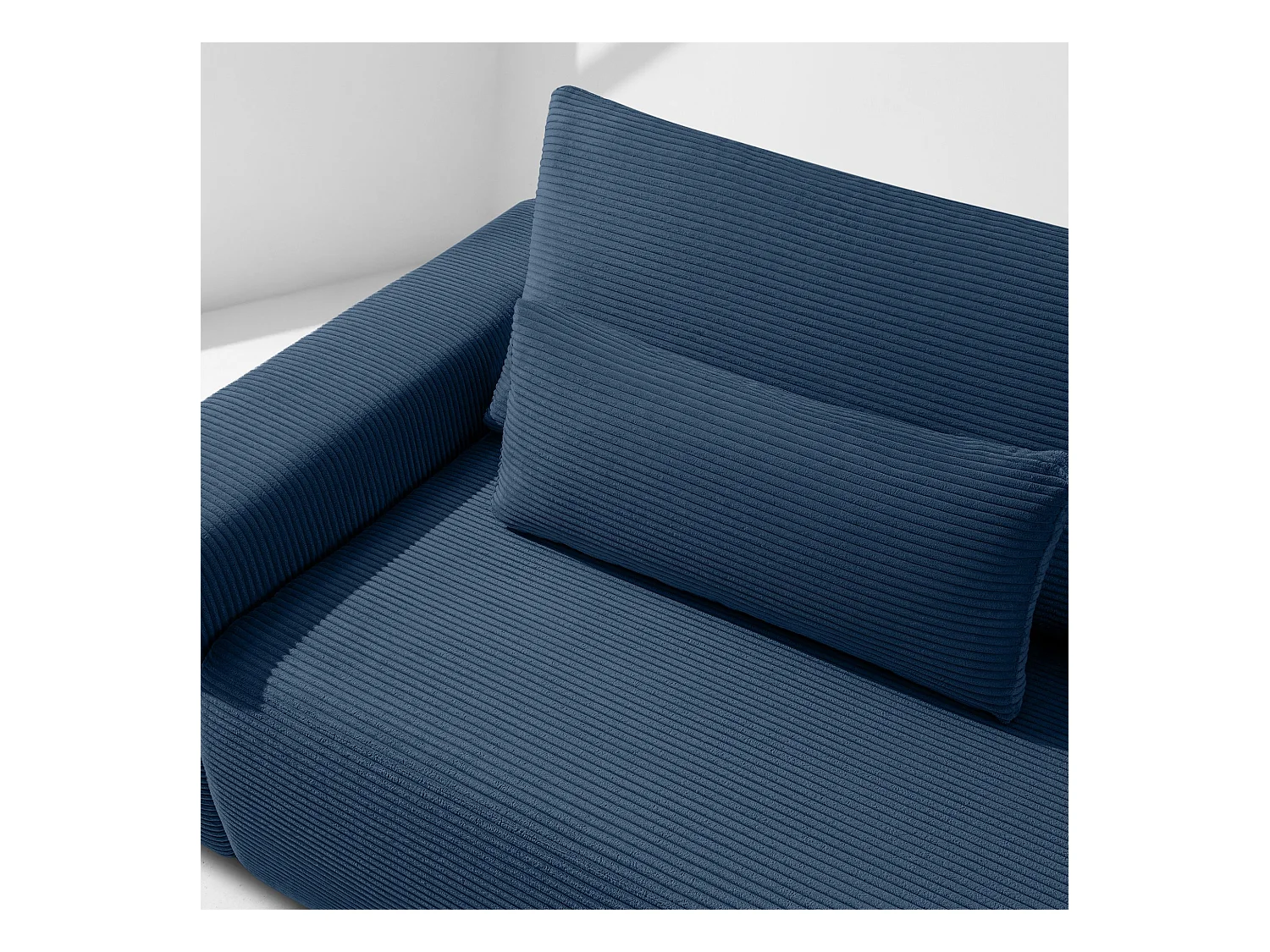 Sofa MOLLIS - 3-Sitzer - Dunkelblau