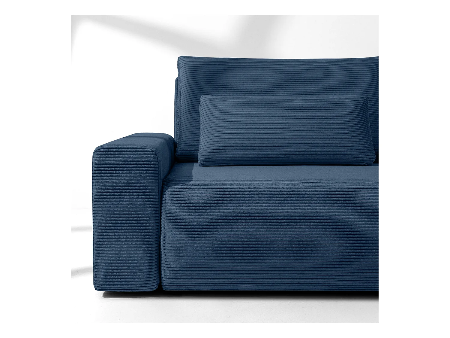 Sofa MOLLIS - 3-Sitzer - Dunkelblau