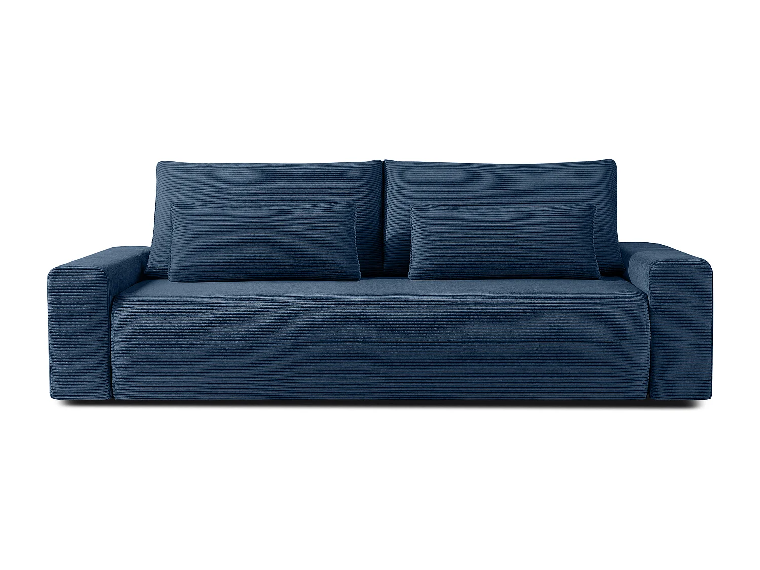 Sofa MOLLIS - 3-Sitzer - Dunkelblau