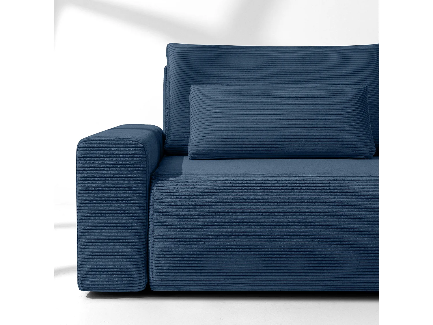 Sofa MOLLIS - 3-Sitzer - Dunkelblau