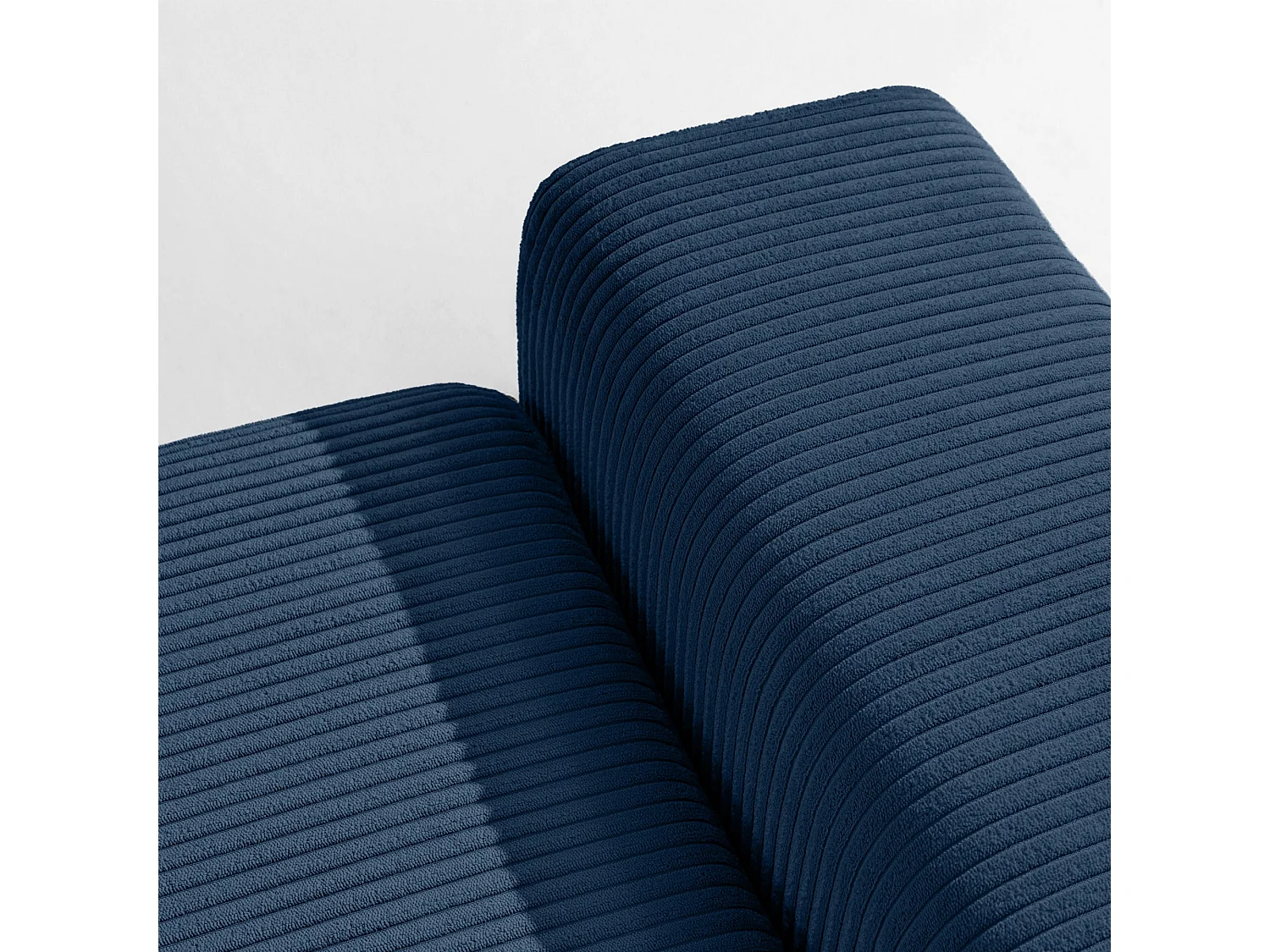 Sofa MOLLIS - 3-Sitzer - Dunkelblau