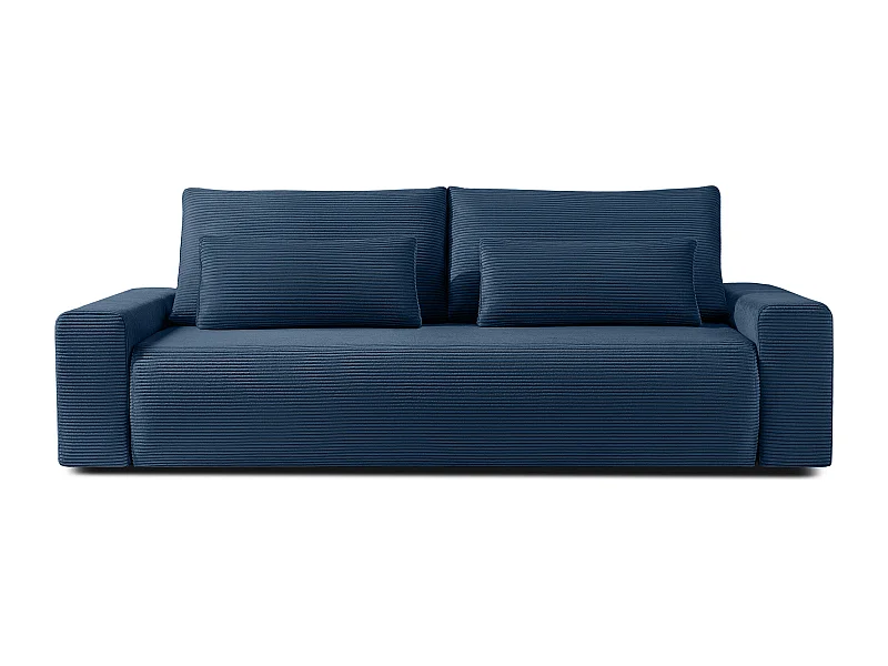 Sofa MOLLIS - 3-Sitzer - Dunkelblau