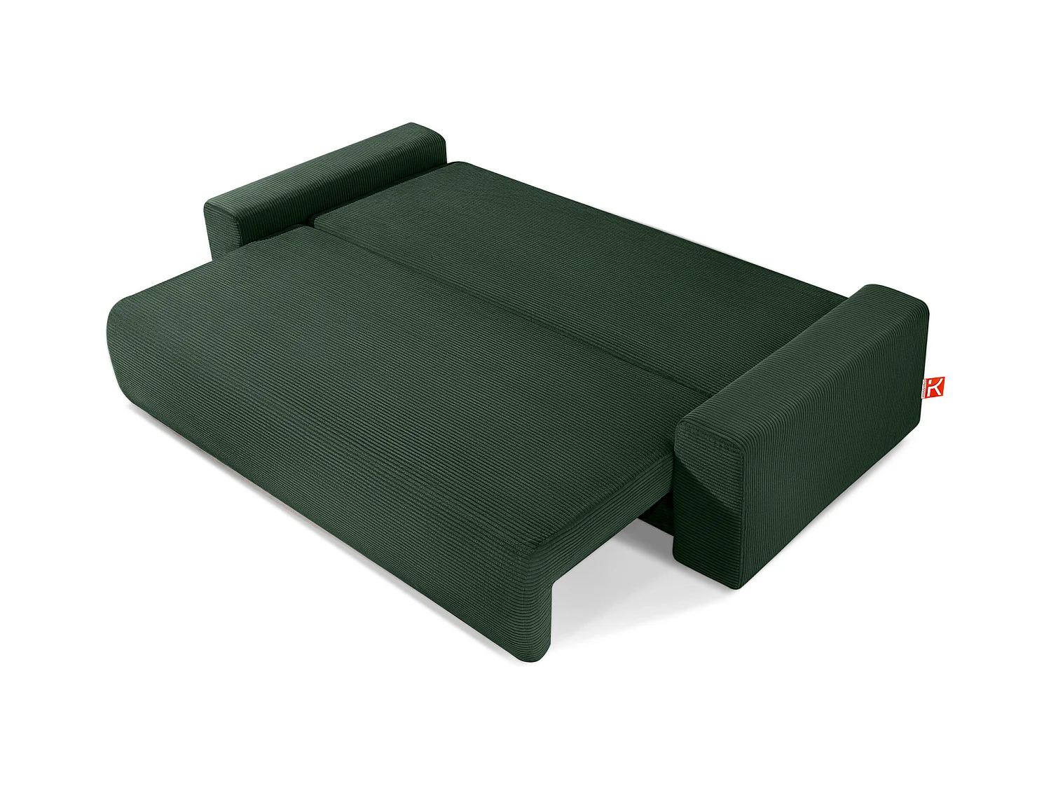 Sofa MOLLIS - 3-Sitzer - Dunkelgrün