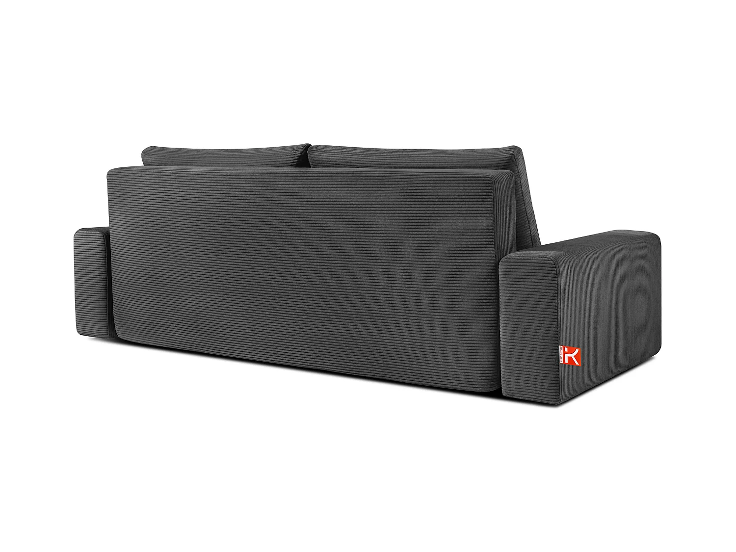 Sofa MOLLIS - 3-Sitzer - Grau