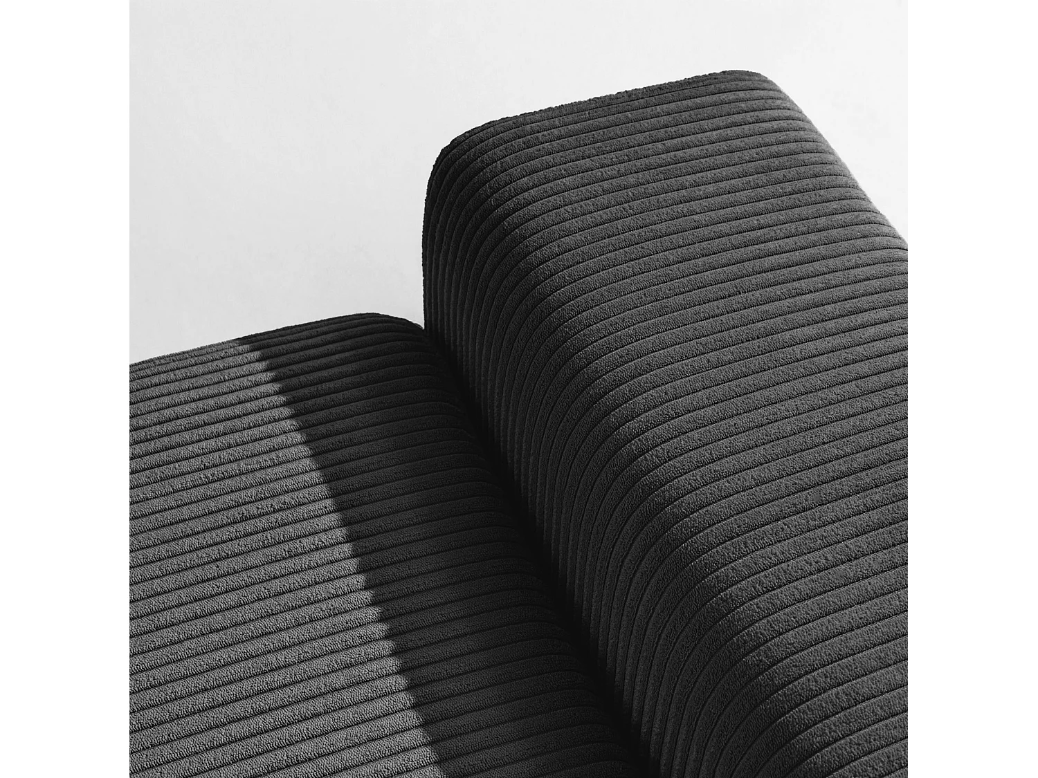 Sofa MOLLIS - 3-Sitzer - Grau