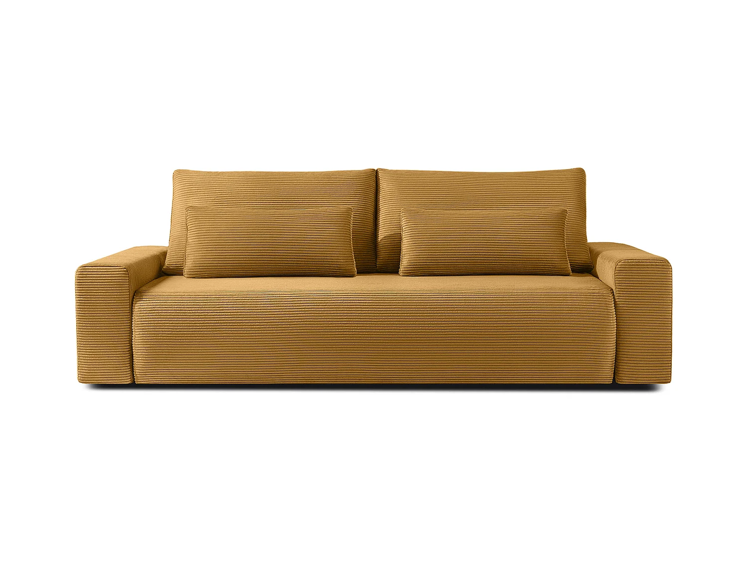 Sofa MOLLIS - 3-Sitzer - Gelb