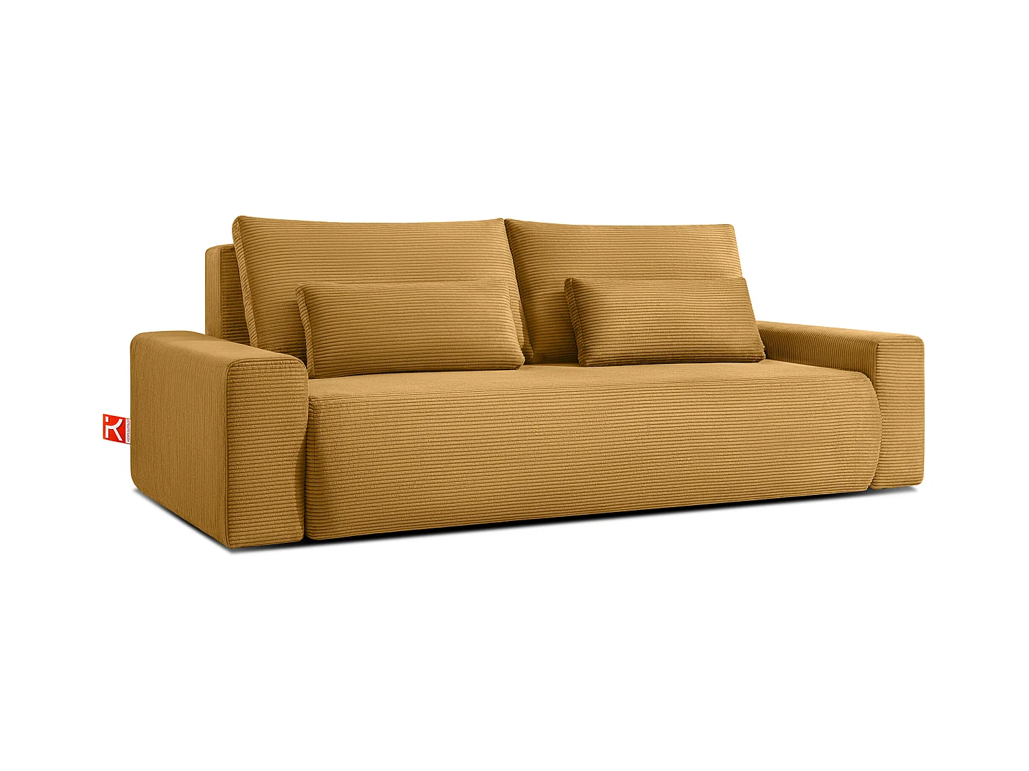 Sofa MOLLIS - 3-Sitzer - Gelb