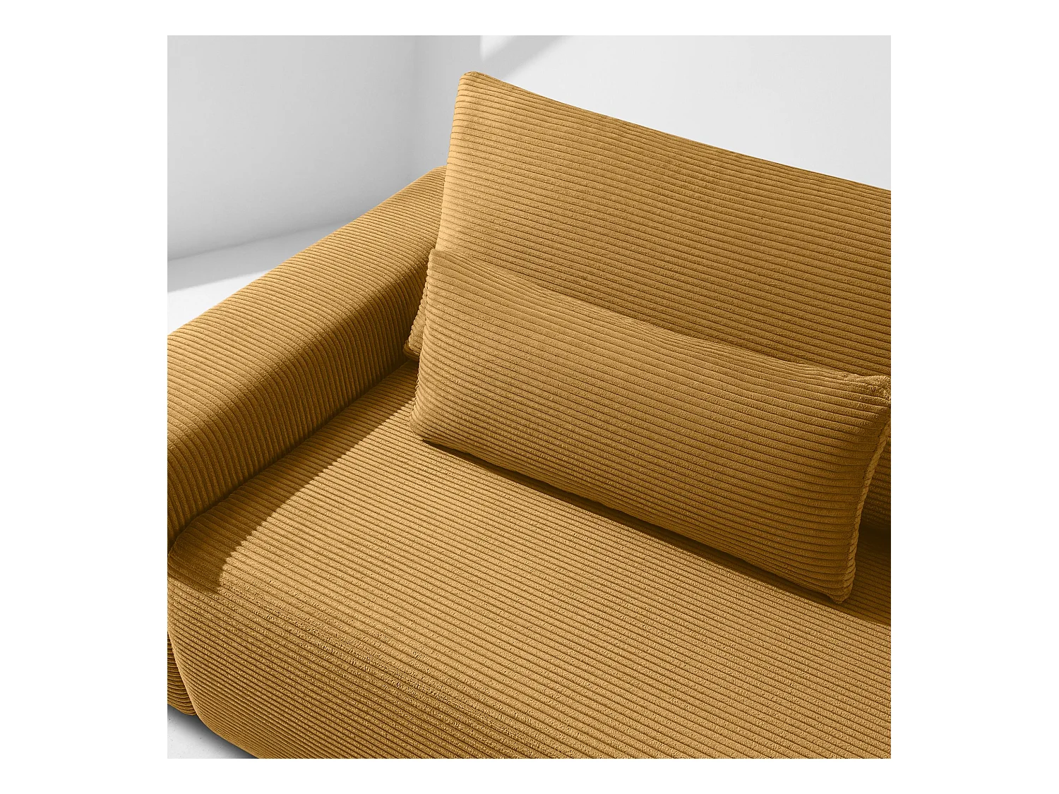 Sofa MOLLIS - 3-Sitzer - Gelb