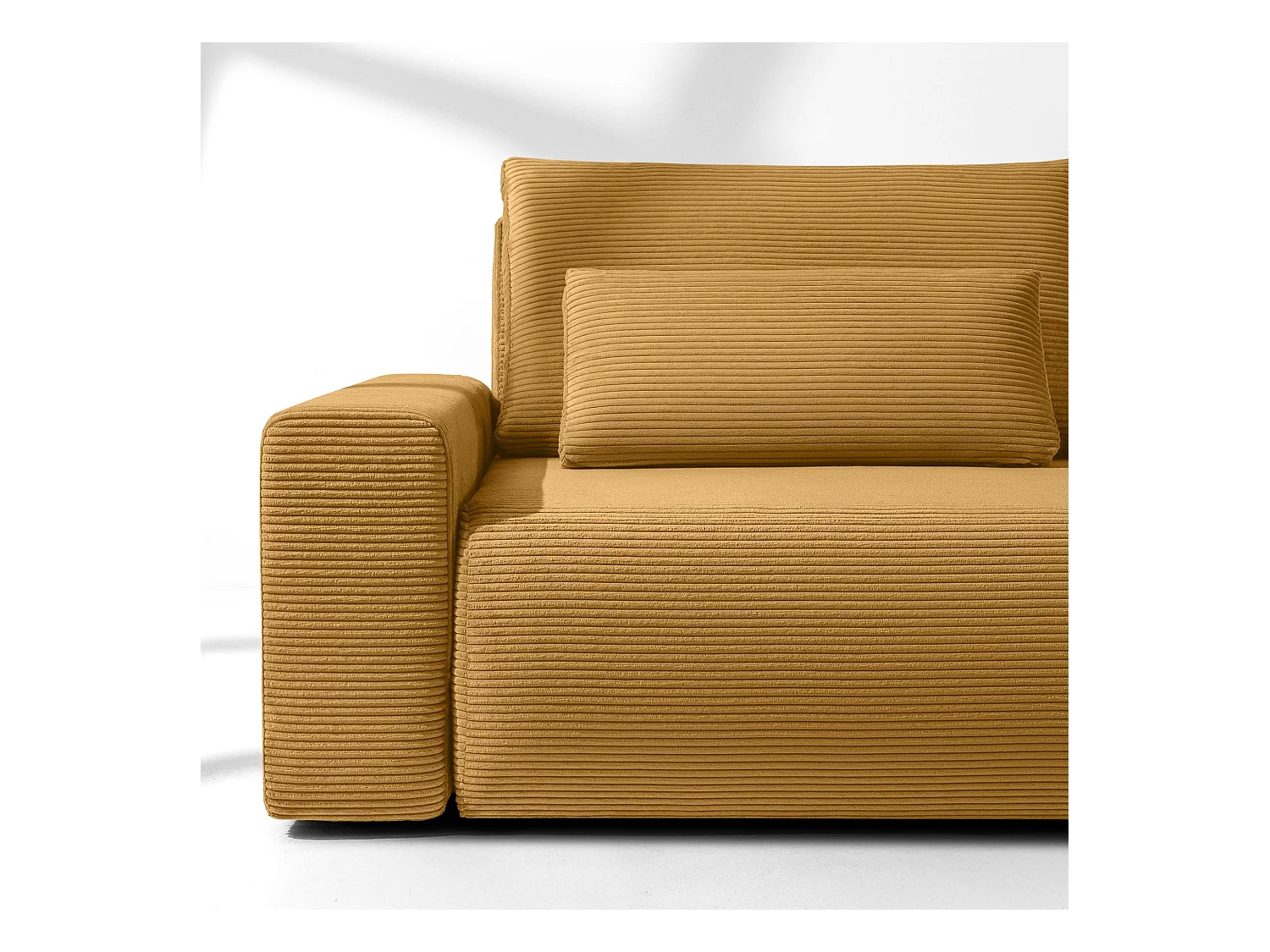 Sofa MOLLIS - 3-Sitzer - Gelb