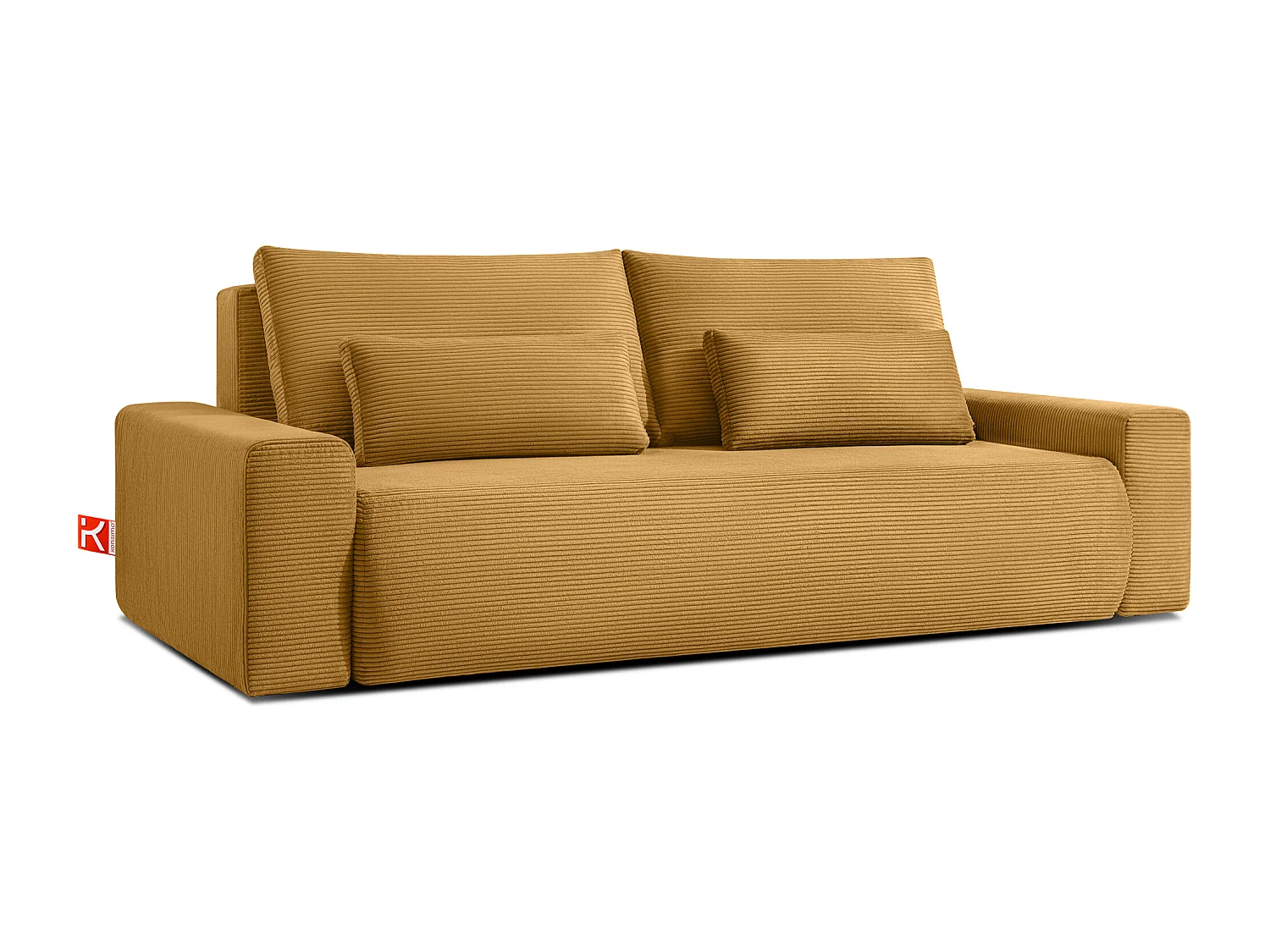 Sofa MOLLIS - 3-Sitzer - Gelb