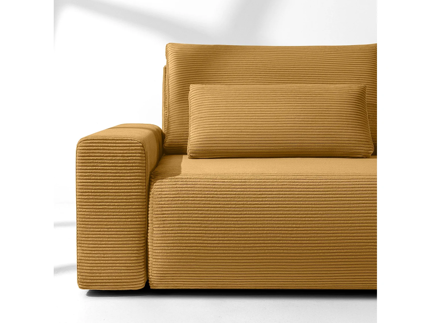 Sofa MOLLIS - 3-Sitzer - Gelb