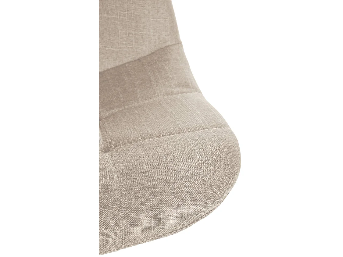 Tabouret de bar - Métal - Crème - Elmore