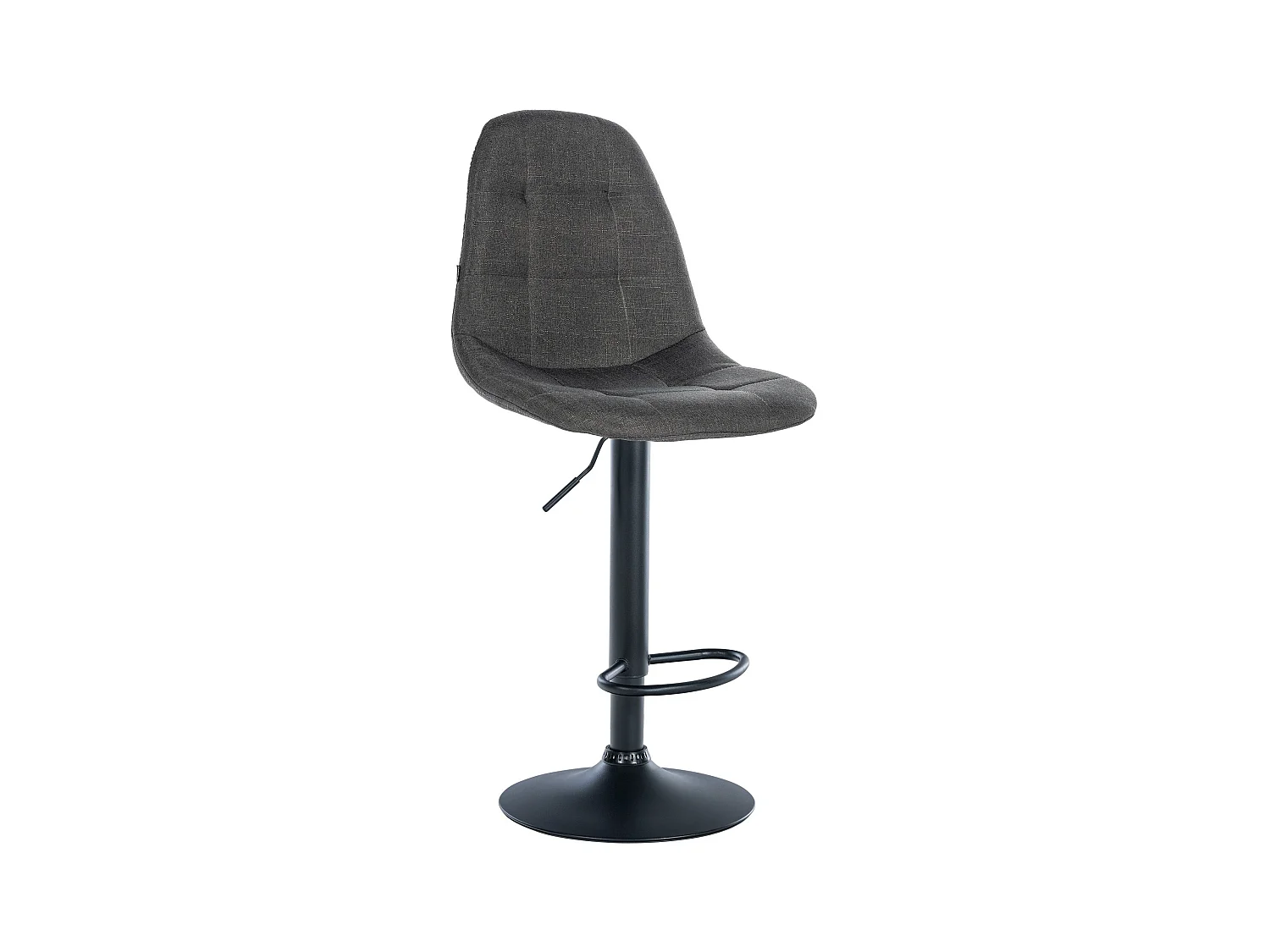 Tabouret de bar - Métal - Gris foncé - Elmore