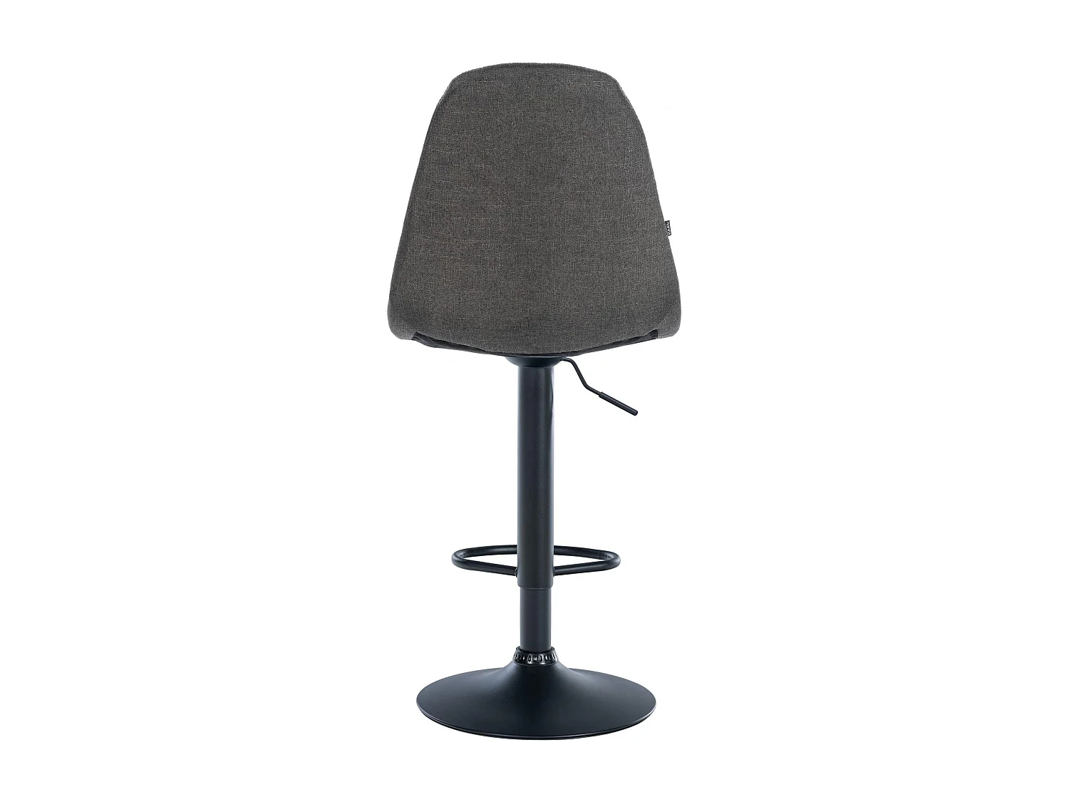 Tabouret de bar - Métal - Gris foncé - Elmore
