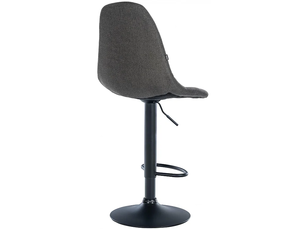 Tabouret de bar - Métal - Gris foncé - Elmore