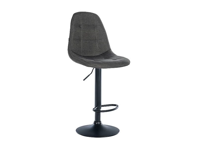 Tabouret de bar - Métal - Gris foncé - Elmore