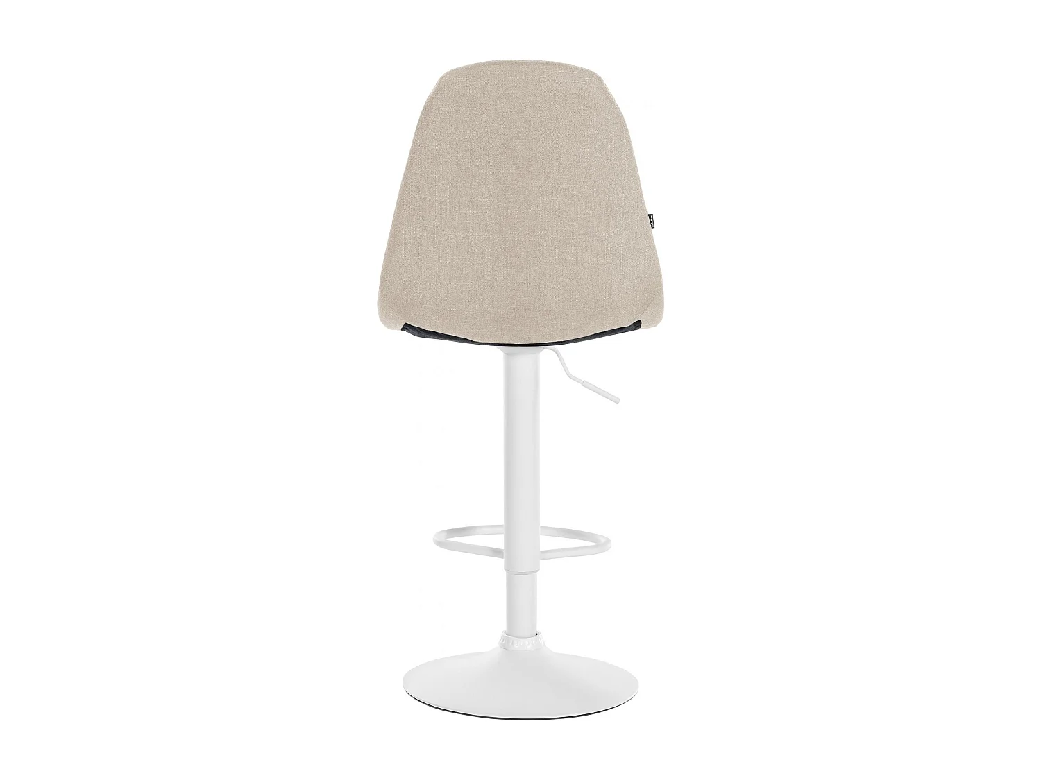 Tabouret de bar - Métal - Crème - Elmore