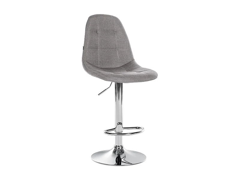Tabouret de bar - Métal - Gris - Elmore