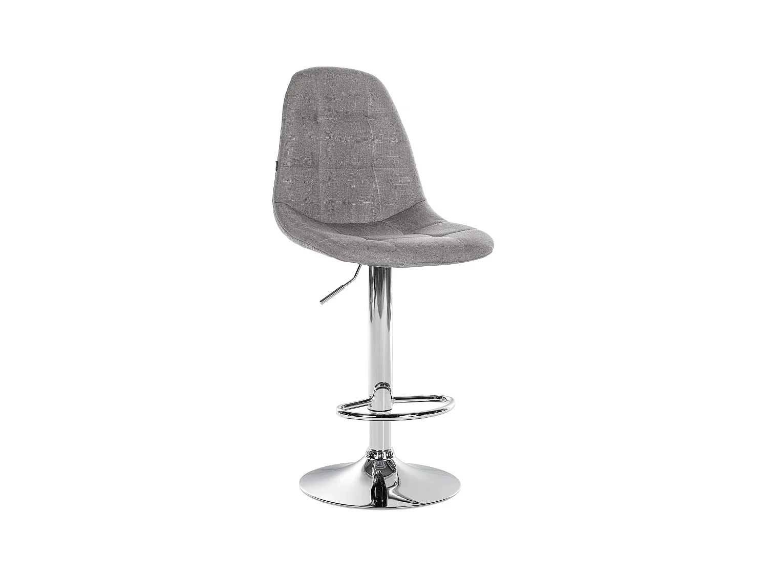 Tabouret de bar - Métal - Gris - Elmore