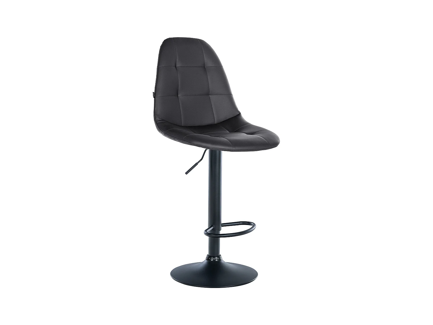 Tabouret de bar - Métal - Noir - Elmore