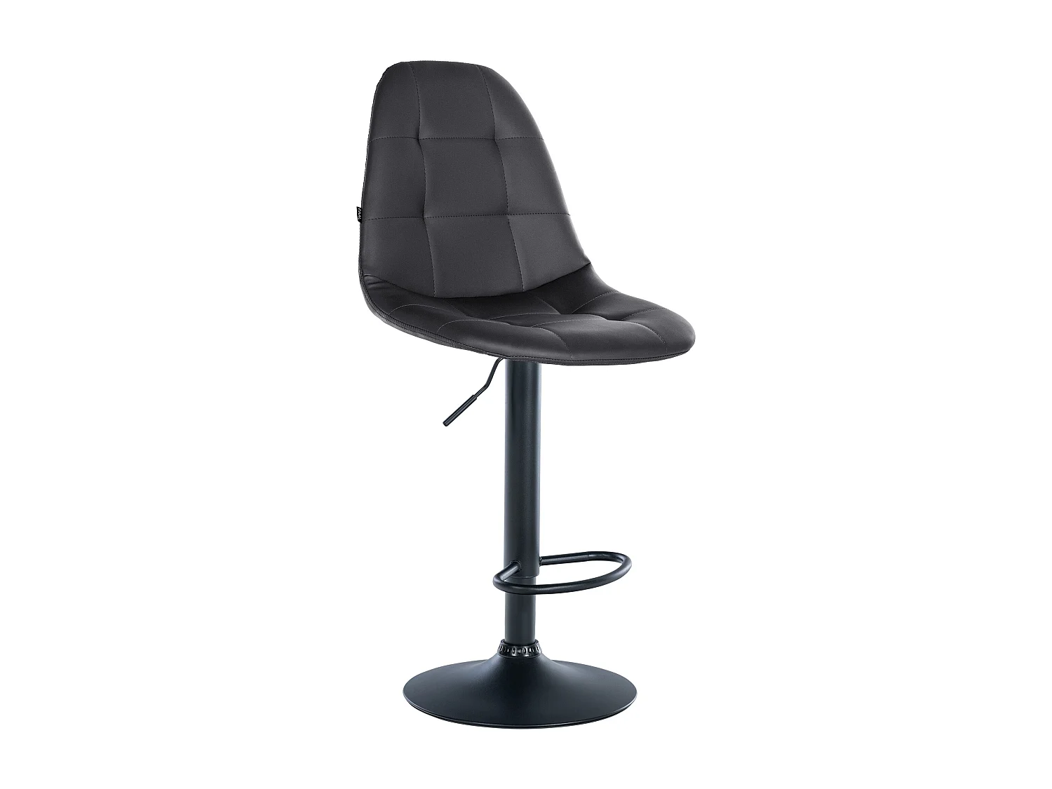 Tabouret de bar - Métal - Noir - Elmore