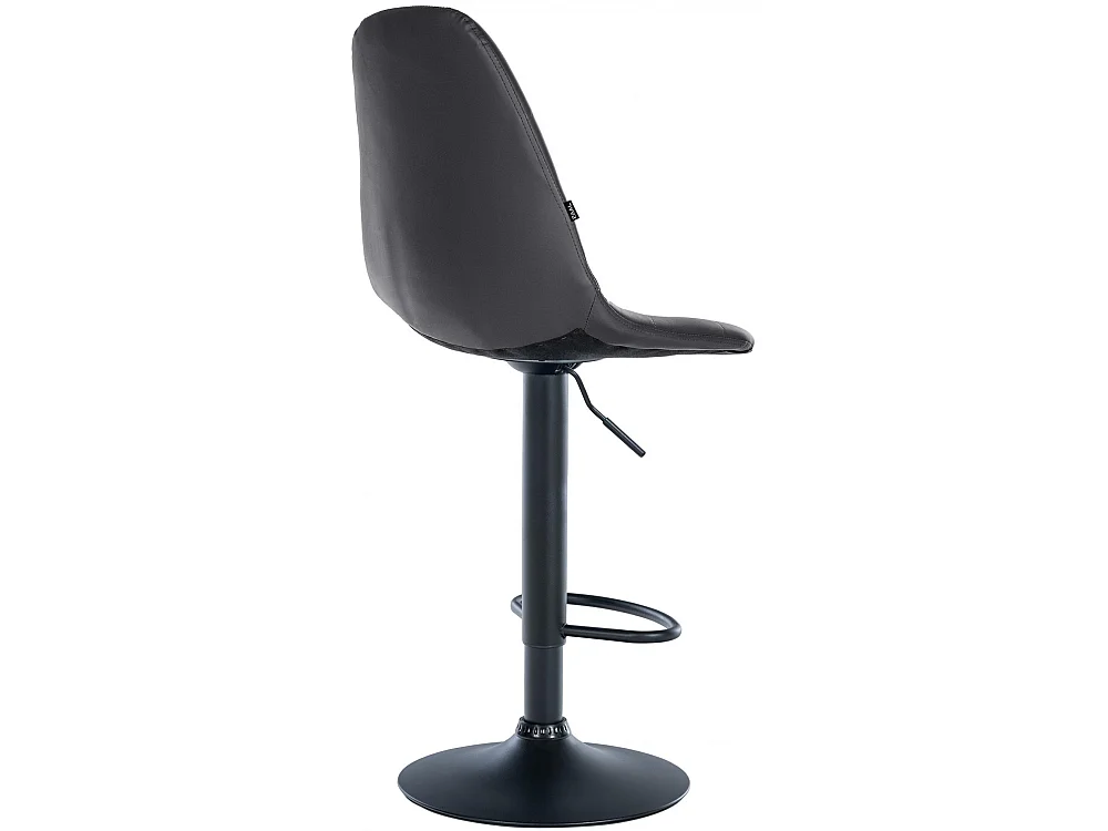 Tabouret de bar - Métal - Noir - Elmore