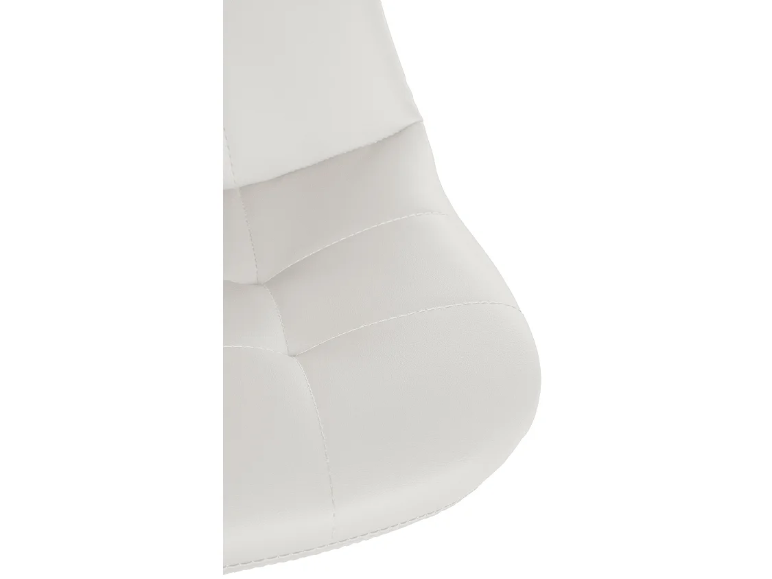 Tabouret de bar - Métal - Blanc - Elmore