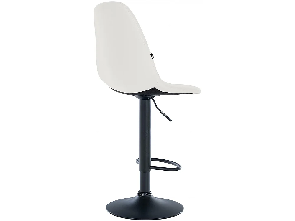 Tabouret de bar - Métal - Blanc - Elmore