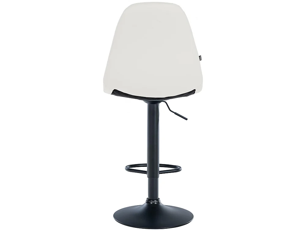 Tabouret de bar - Métal - Blanc - Elmore