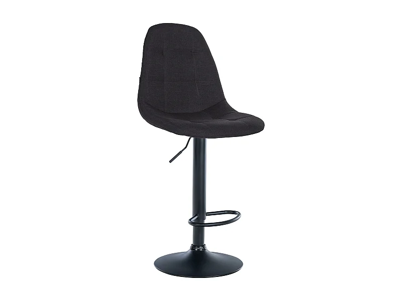 Tabouret de bar - Métal - Noir - Elmore
