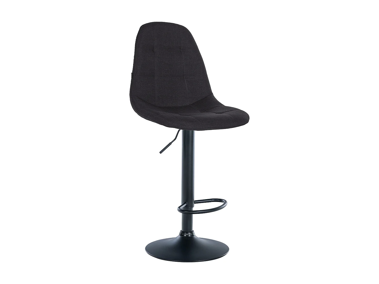Tabouret de bar - Métal - Noir - Elmore