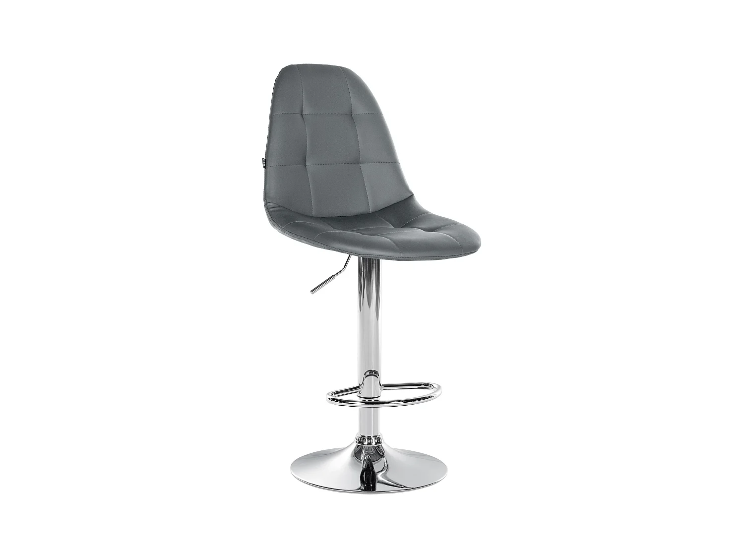 Tabouret de bar - Métal - Gris - Elmore