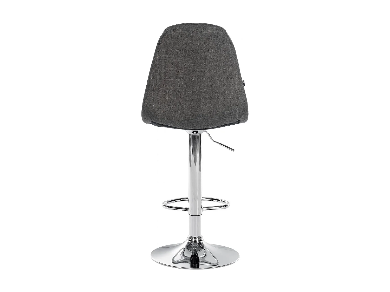 Tabouret de bar - Métal - Gris foncé - Elmore