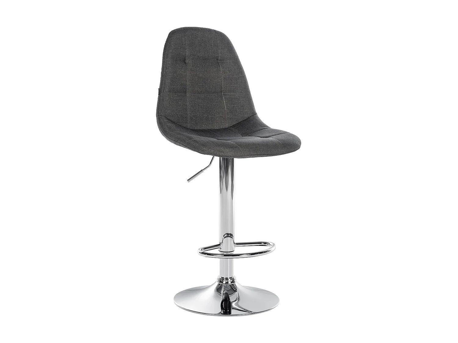 Tabouret de bar - Métal - Gris foncé - Elmore