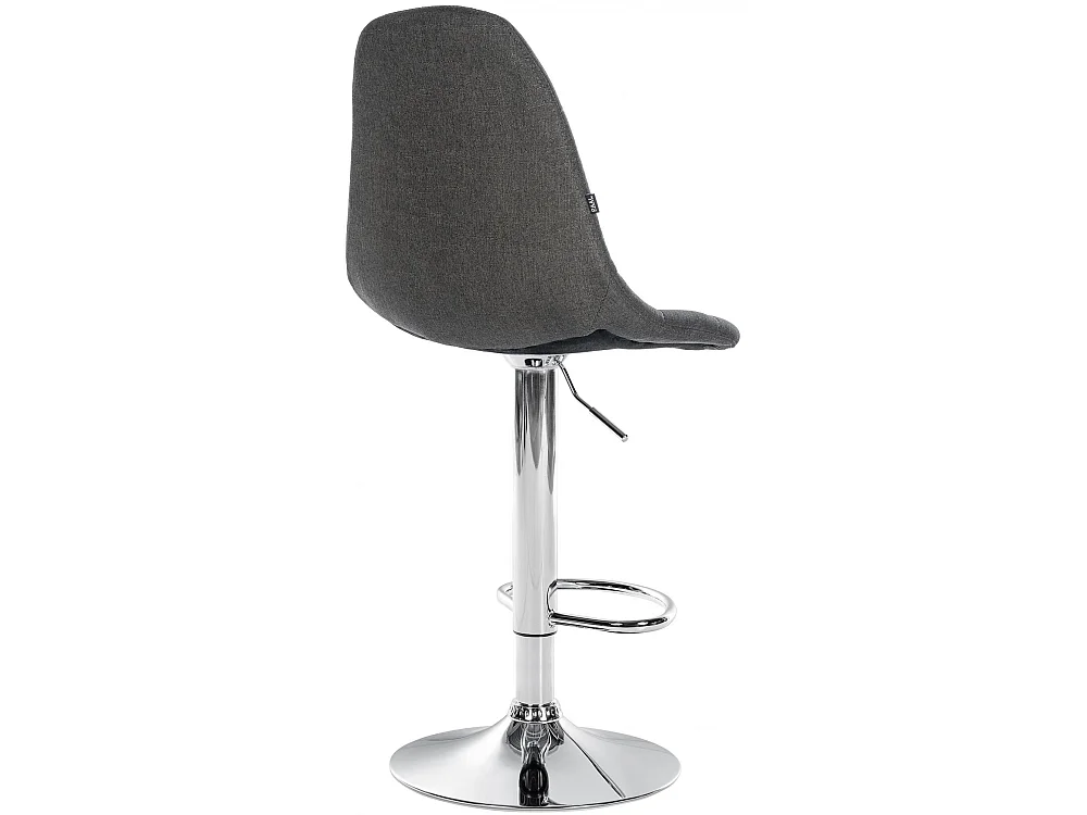 Tabouret de bar - Métal - Gris foncé - Elmore