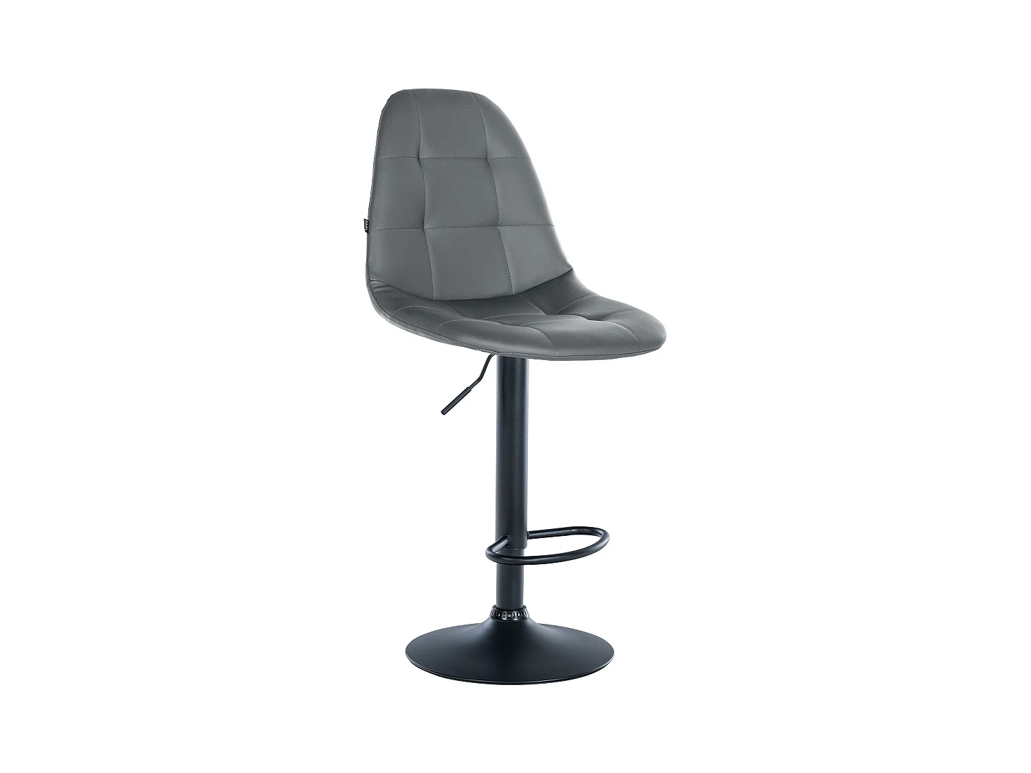 Tabouret de bar - Métal - Gris - Elmore
