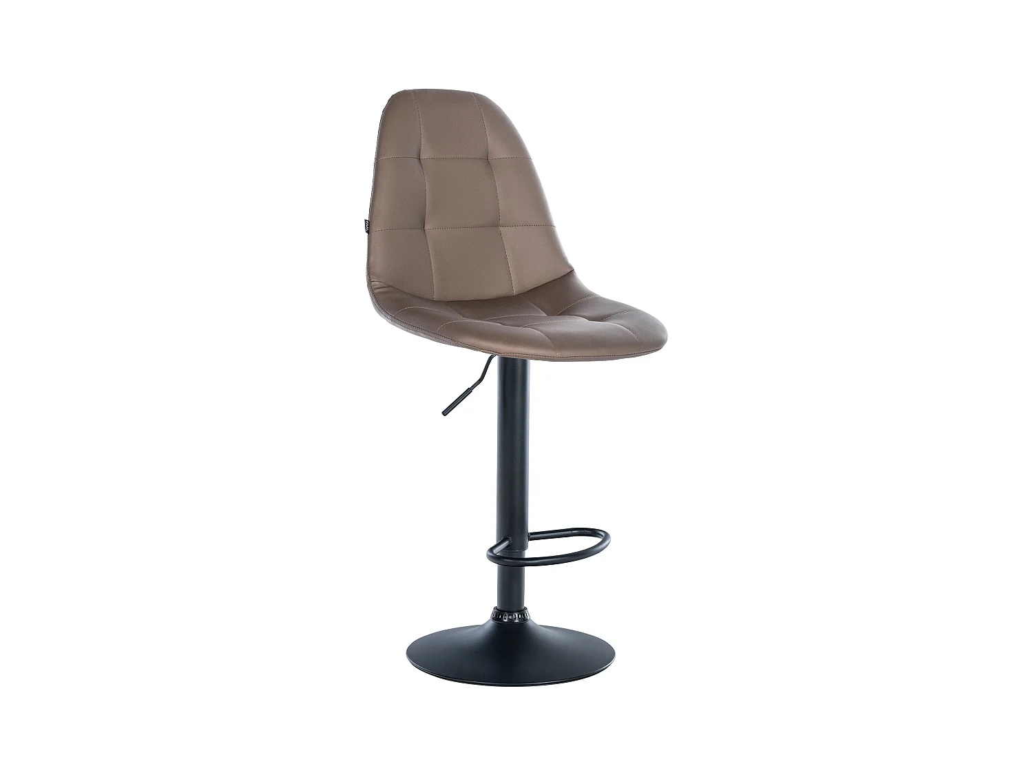 Tabouret de bar - Métal - Marron - Elmore