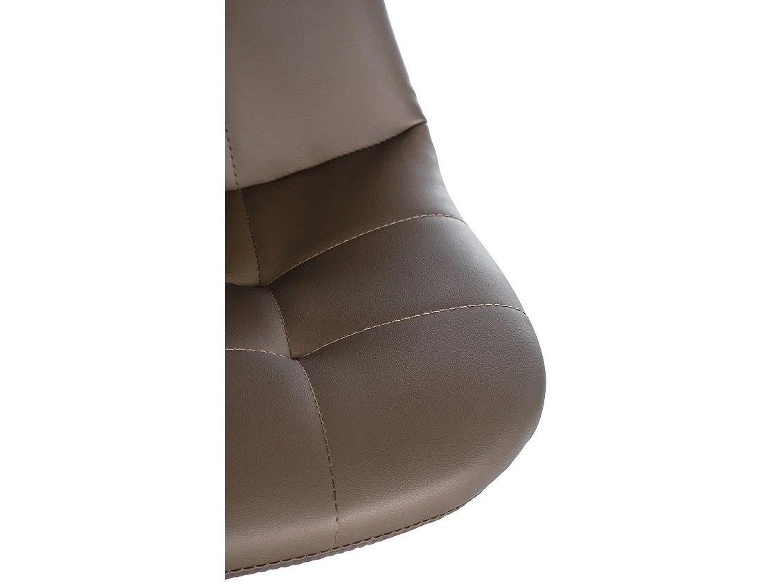 Tabouret de bar - Métal - Marron - Elmore