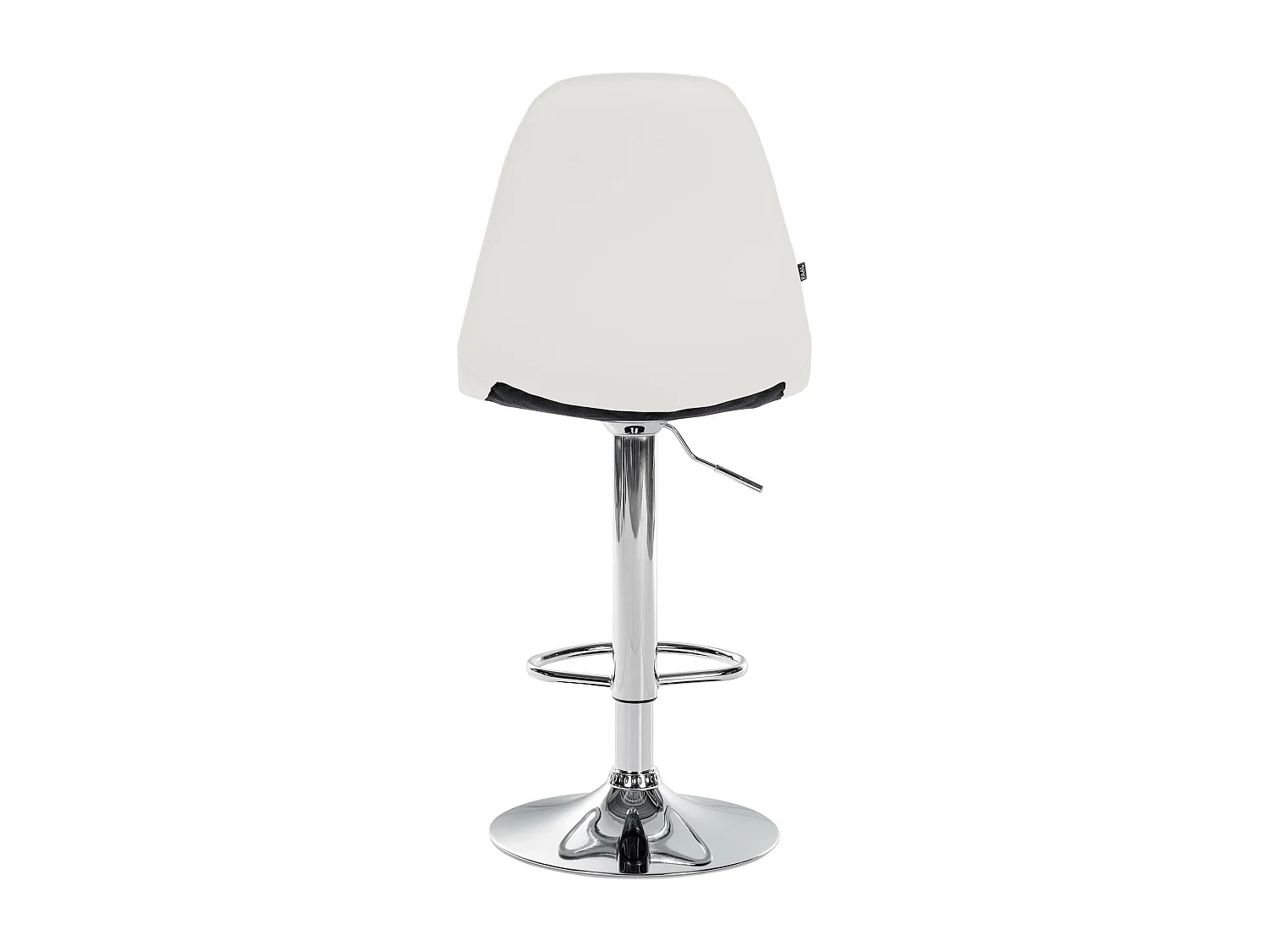 Tabouret de bar - Métal - Blanc - Elmore