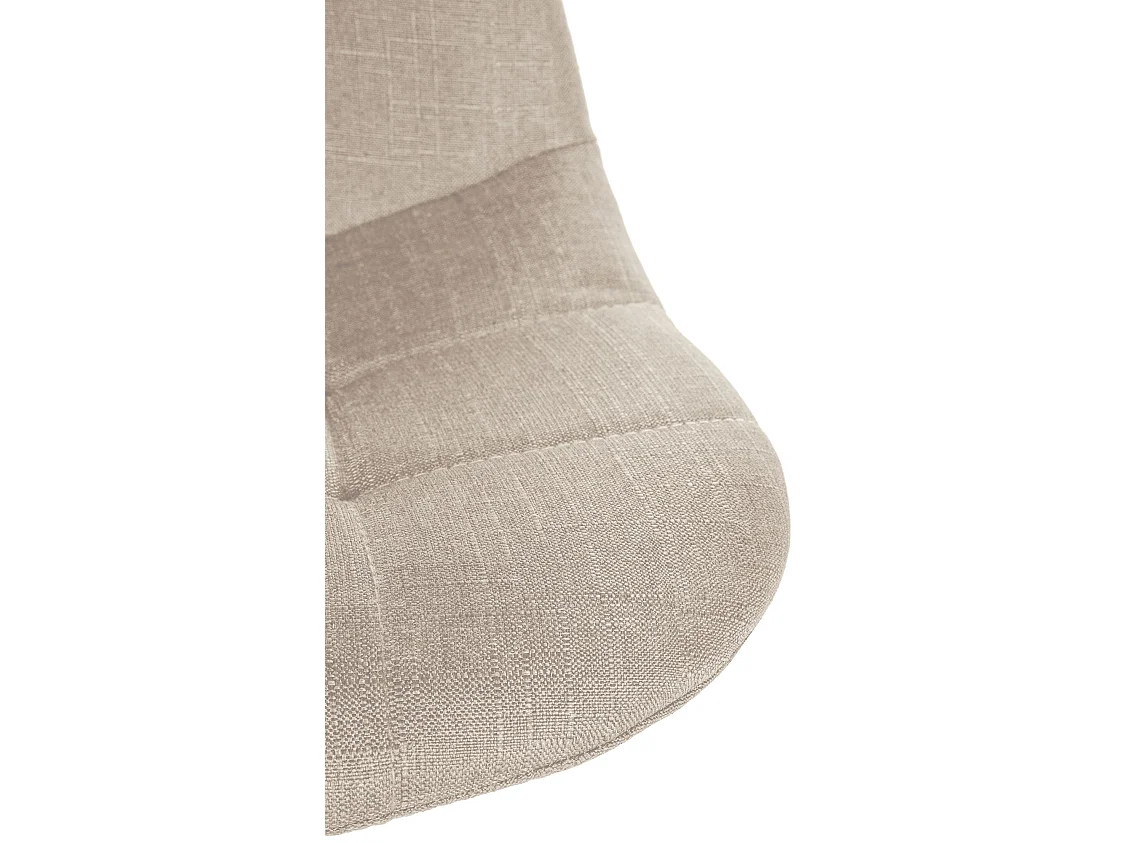 Tabouret de bar - Métal - Crème - Elmore